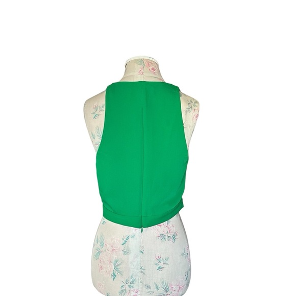 ZARA Flowy Draped Neckline Crop Top – Size XS - Picture 2 of 7